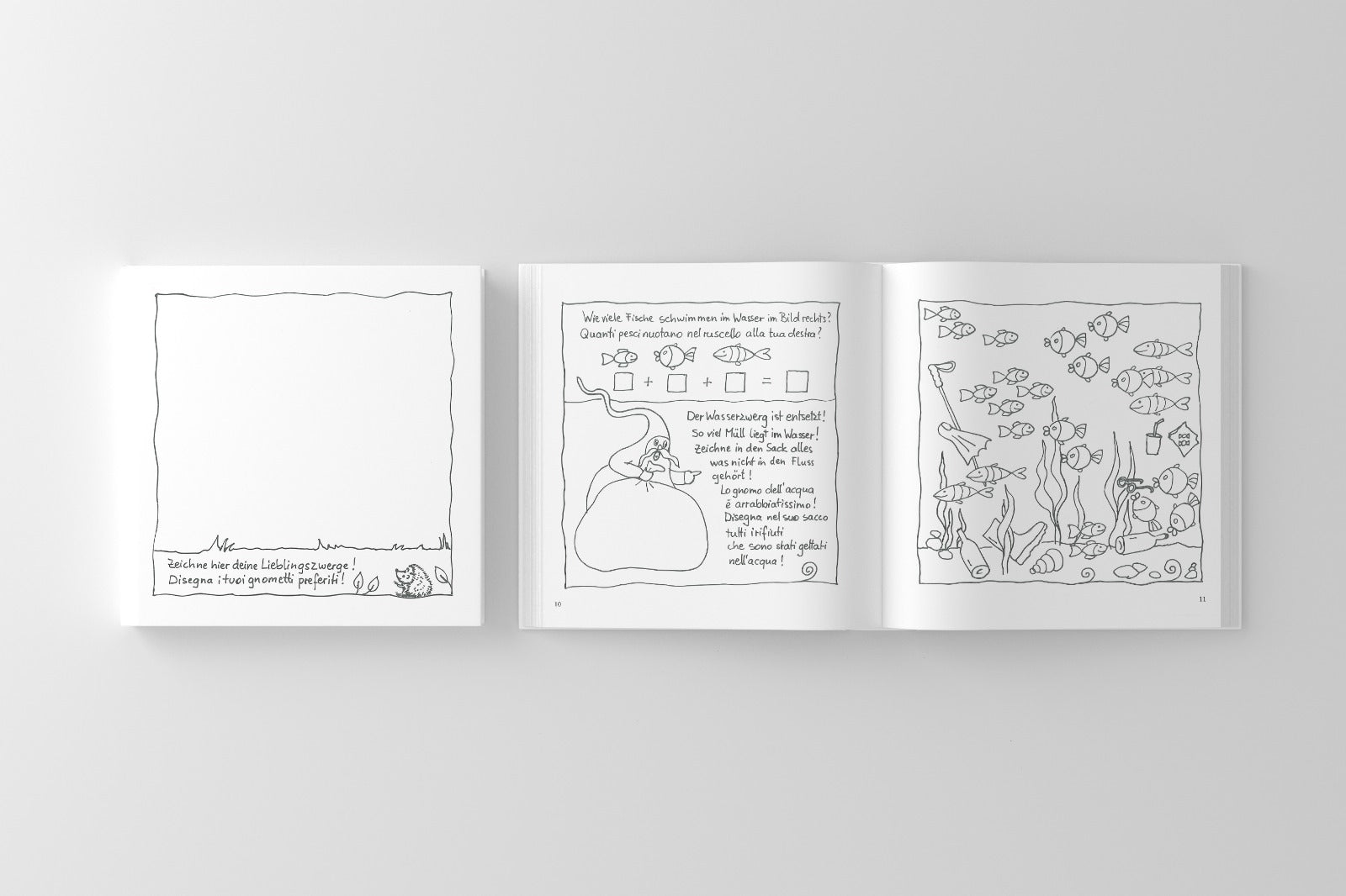 Pacchetto (libro + libro da colorare): Gnometto dell&